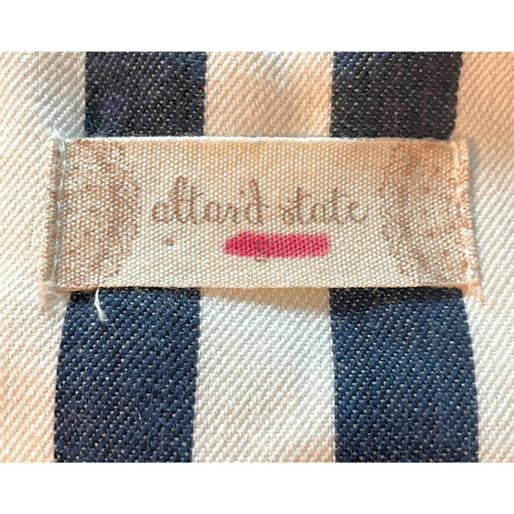 3-FOR-$30 Altar'd State Sz S Summer Dress Boat Neck Pleated Skirt Nautical Blue - Picture 10 of 11